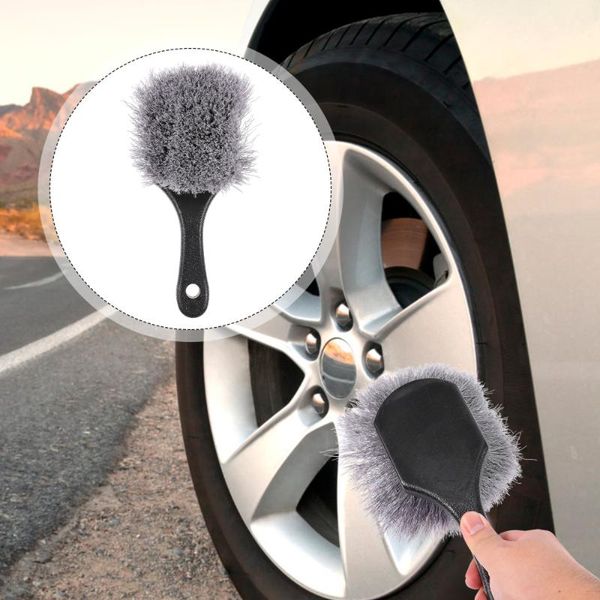 

car sponge 1pc simple tire cleaning delicate rubber wheel brush practical detailing
