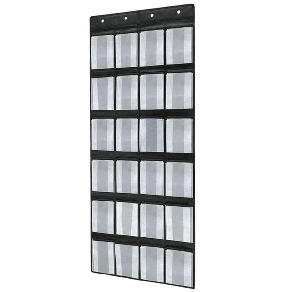 

shoes hanging storage bag 24 compartment door rear bags transparent home