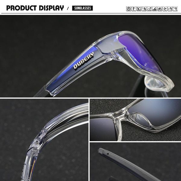 

outdoor eyewear night vision sunglasses men professional uv resistant riding glasses sports cycling polarized eye protection