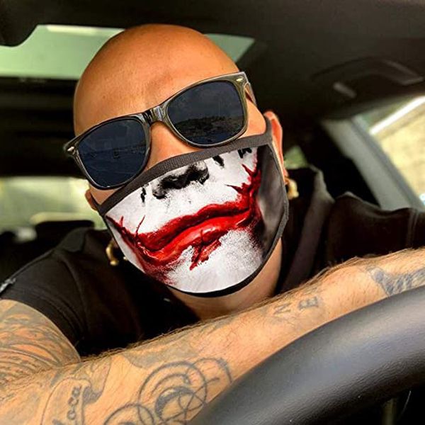 

high-quality masks mask personality facial expression funny dust proof cotton printing mask yph1