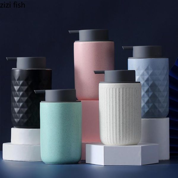 

liquid soap dispenser creative ceramic lotion bottle home bathroom accessories hand sanitizer container