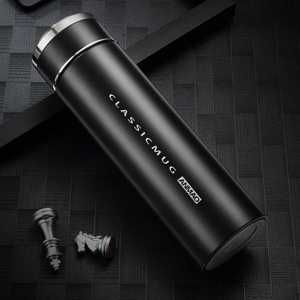 

water bottles stainless steel vacuum flask business office straight cup car gift