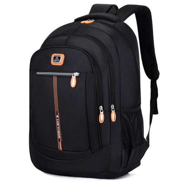 

backpack men school bag waterproof oxford notebook computer bags large capacity casual outdoor travel teenagers