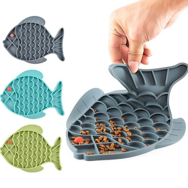 

dog bowls & feeders small dogs cats drinking dish feeder silicone folding pet feeding bowl lick pad slow tb