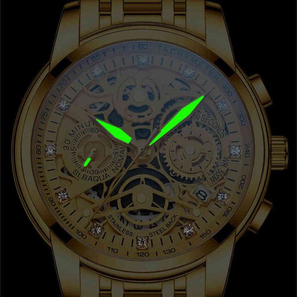 

wrist watch nektom 2020 men luxury brand gold watch stainless steel big male wristwatch yellow quartz sports watches for man, Slivery;brown