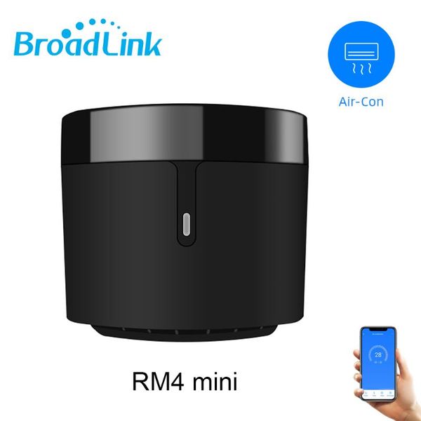 

smart home control eu plug broadlink rm4 mini wifi ir remote controller automation modules compatible with alexa google