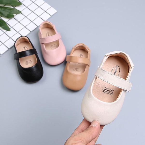 

first walkers shallow fashion baby girls princess shoes genuine leather 1st party dress moccasins