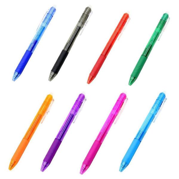 

gel pens 1pcs 0.7mm erasable pen press ink creative drawing stationery retractable for school office writing supplies 2021