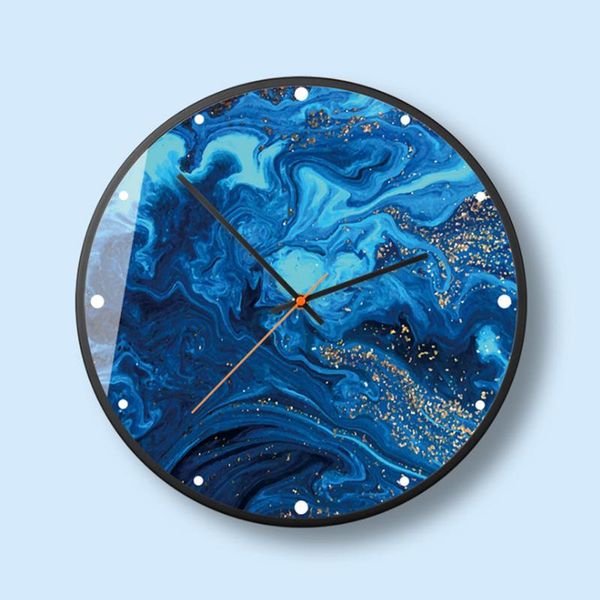 

wall clocks nordic art mute metal clock for home decor 12 inch modern minimalist simple decorative watches