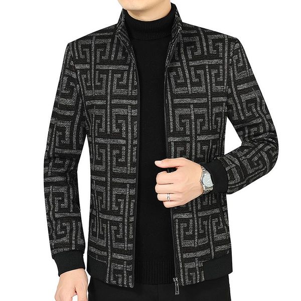 

men's jackets 2021 brand men jacket coats fashion trench coat autumn casual silm fit overcoat black turtleneck male plus size s-4xl, Black;brown