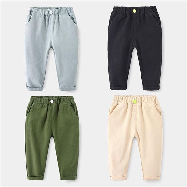 

spring autumn arrival 2 3 4 6 8 10 children clothing cotton pocket casual long trousers pants for kids baby, Blue