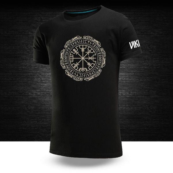 

men's t-shirts tshirts big size male viking graphic casual fashion short sleeves 100%cotton round neck hip hop sport tee, White;black