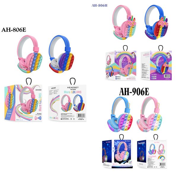 AH-806E AH-806H AH-906E Drahtlose Kopfhörer Bluetooth Kopfhörer Stereo Sound Ultra-lange Standby-Headset für Kinder