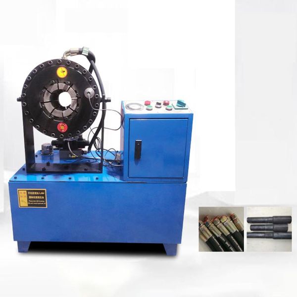

power tool sets 5 .5kw hydraulic hose crimping crimper machine 6- 260mm steel pipe automatic presses shrinking 220v/380v