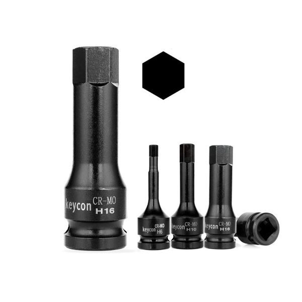 

hand tools 1/2 inch hex bit socket set wrench adapter h5 h6 h7 h8 h10 h12 h14 h16 h17 h18 h19 cr-mo impact screwdriver repair tool