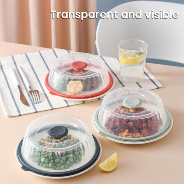 

kitchen storage & organization the microwave heating seal cover can superimposed on refrigerator fresh-keeping plastic bowl to prevent oil s