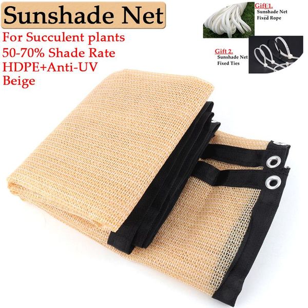 

shade hi-quality anti-uv gardening shading net 50~70% rate outdoor succulent plants nets balcony safety privacy cloth