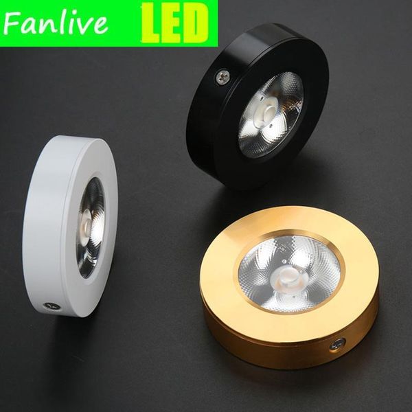 

downlights 10pcs ac 220v arrival ultra thin led downlight 3w 5w 7w 9w 12w cob surface mounted for ceiling showroom cupboard