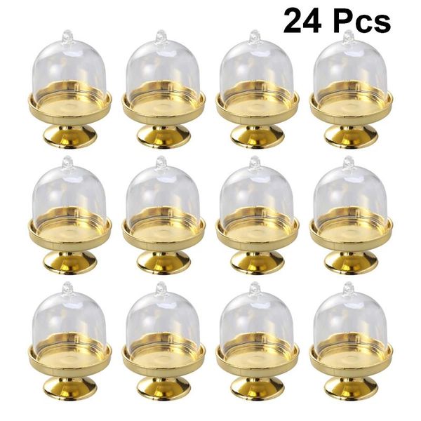 

gift wrap 24pcs plastic candy box wedding boxes for guests tray modeling shape party favors holders