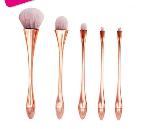 

5pcs/set diamond makeup brushes sets eyeshadow eyelash lip brush face blender powder concealer make up kit to1