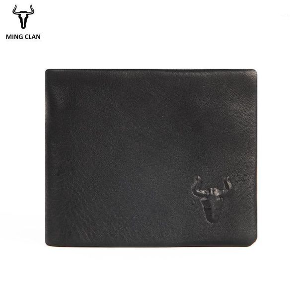 

wallets mingclan genuine leather wallet men coin purse male cuzdan small portomonee portfolio slim mini money bag1, Red;black
