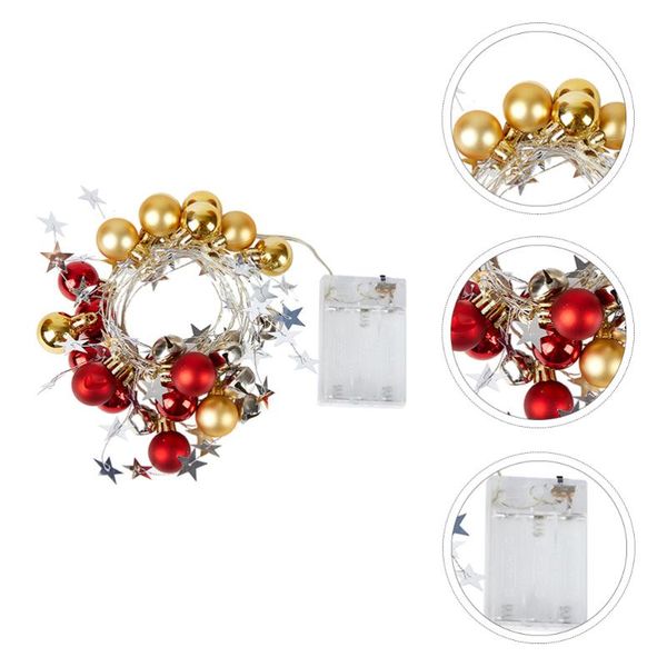 

strings 1pc xmas light adornment christmas led string bells lights