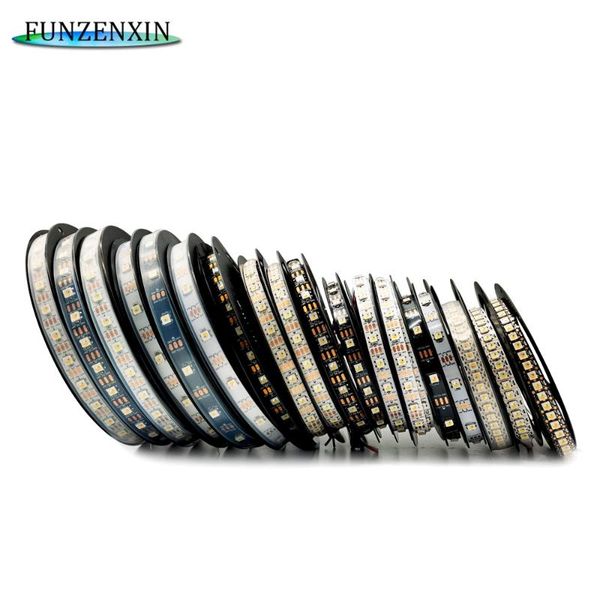 

strips dc5v sk6812 (similar ws2812b) rgbw 4 in 1 led stripindividual addressable rgbww light 30/60/144leds/m ip30/65/67 waterproof 1-5m