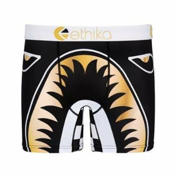 

ethika men's boxer underwear promotion casual style beach pants swimsuit sports hip hop street shorts quick dry, White;black
