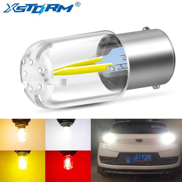 

emergency lights 1156 1157 led bulb ba15s bay15d p21w p21/5w r5w r10w car turn signal reverse lamp cob 12v automobile white red yellow