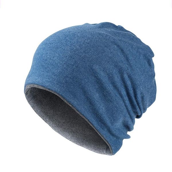 

beanies autumn winter thick warm hats for men women skullies solid color turban hat female male windproof cap bonnet