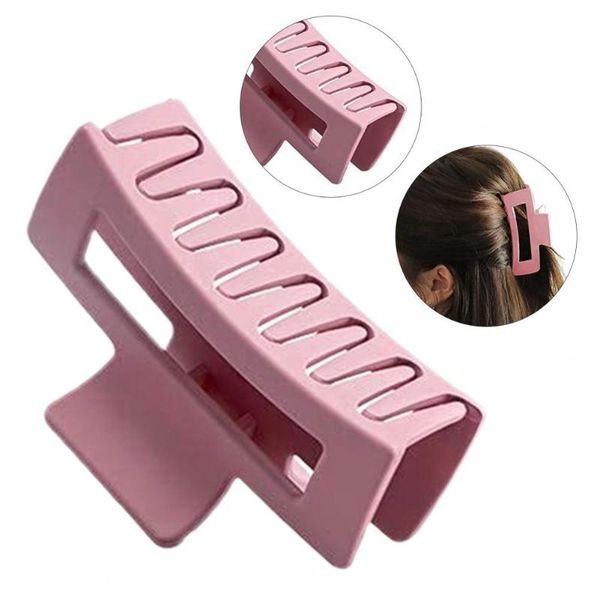 

hair clips large ocs clip anti slip frosted handle kit plastic high elastic rubber pad women girl gift
