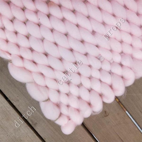 

48x45cm born pography props rope iceland thread blanket blankets & swaddling