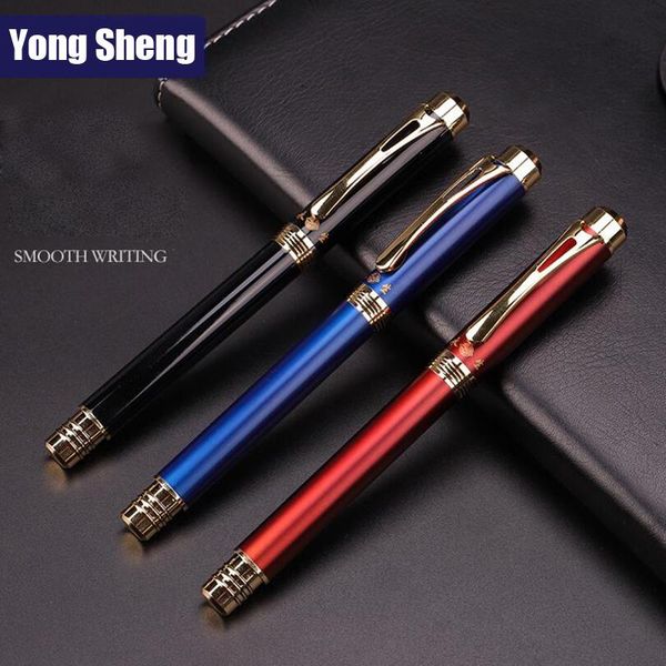 

fountain pens arrival brand business gift metal pen office executive fast writing ink yong sheng 2819