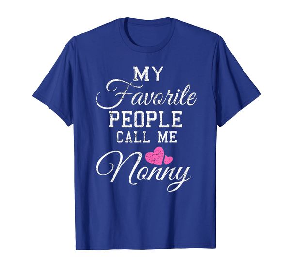 

my favorite people call me nonny shirt grandma gift, White;black