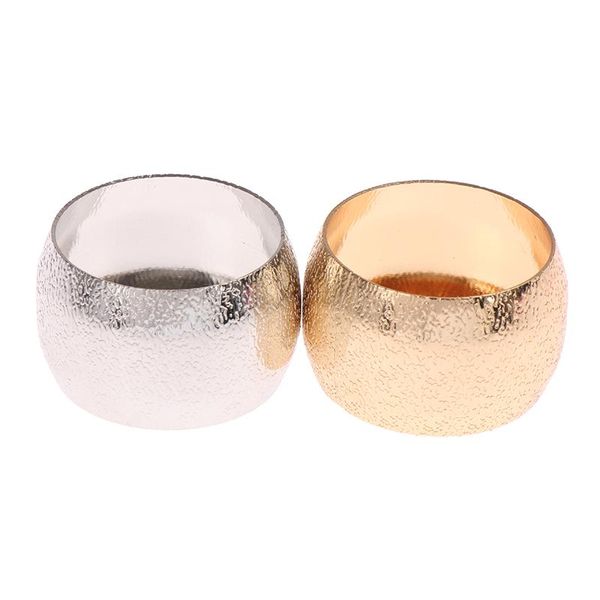 

napkin rings round simple metal buckle western restaurant tableware decoration ring