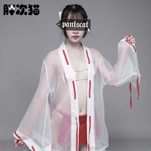 

woman uniform temptation cosplay witch love chest piece bundled pleated skirt japanese lingerie exotic apparel bra, Red;black