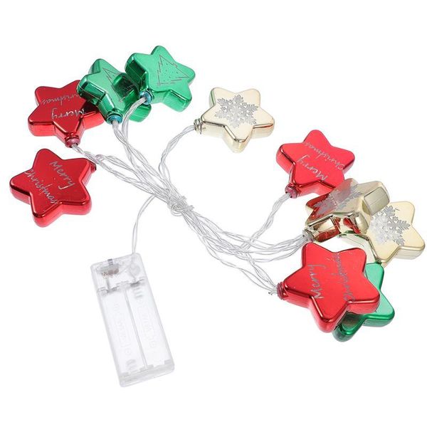 

strings 1pc christmas themed star string light xmas five pointed lamp decor led lights for room decoration