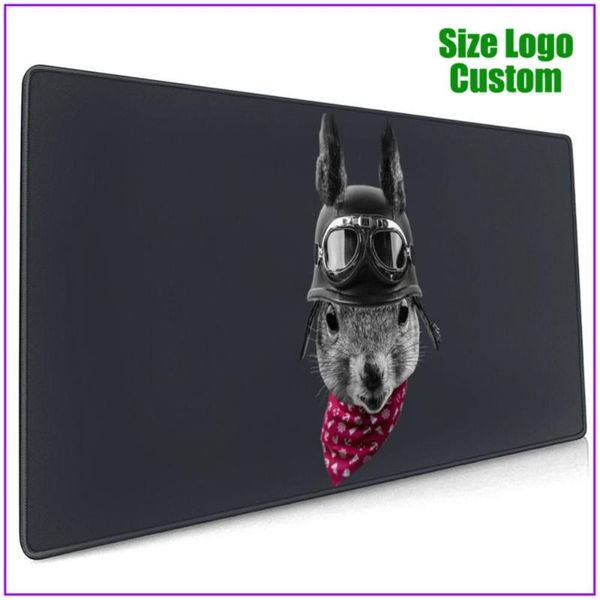 

mouse pads & wrist rests biker squirrel big gaming extended personalized custom pad with support gel alfombrilla escritorio pc gamer complet