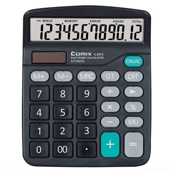 

mfaf qixin 12 center office classic calculators solar dual powerwith c-837c qixin 12 center office classic solar dual powerwith calculator