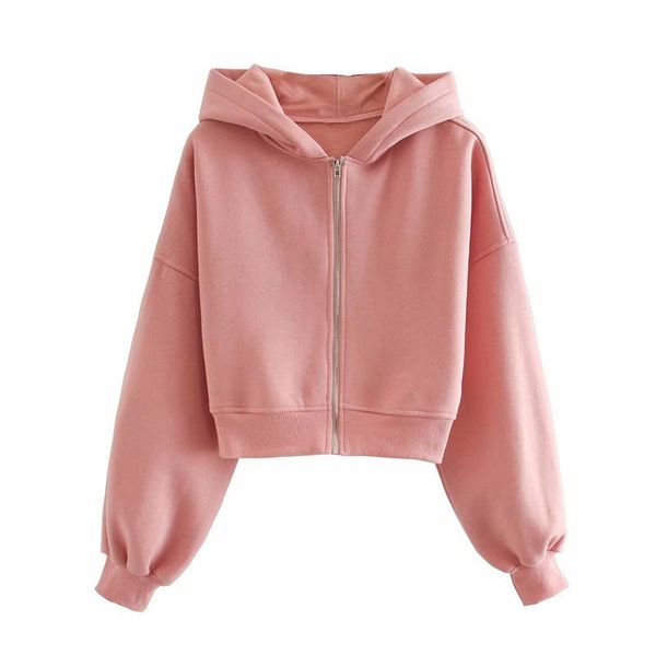 

autumn women solid hoodies sweatshirts long sleeve hooded pullovers female sweet street clothing women's &, Black