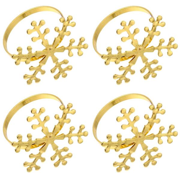 

napkin rings 4 pcs elegant christmas buckles holder banquet dinner decor