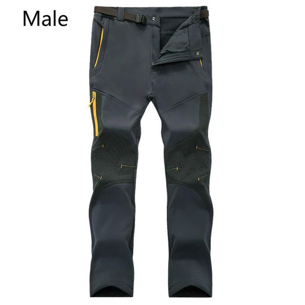 

skiing pants winter outdoor assault men and women thickened warm soft shell grab flannelette lovers ski climbing