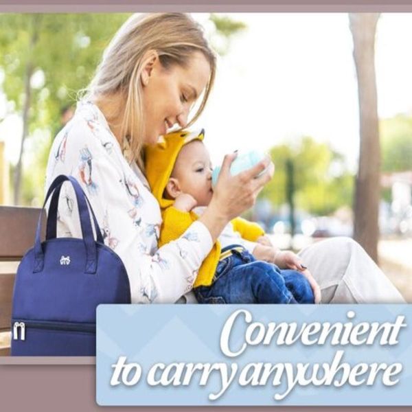 

baby diaper bag portable waterproof insulated breast milk cooler fashion mommy travel bottle nappy bags