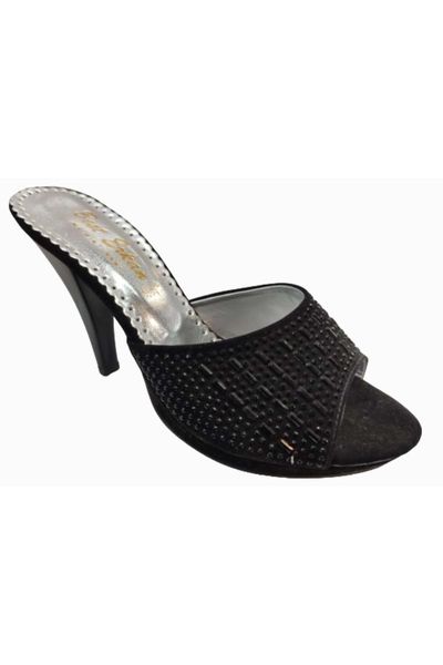 

slippers yg-0008 bridal slipper, Black