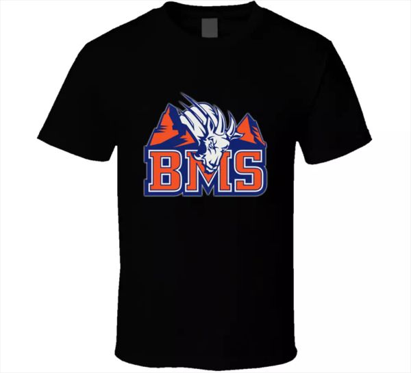 

goats tee blue mountain state bms sport mens t-shirt gift new, White;black