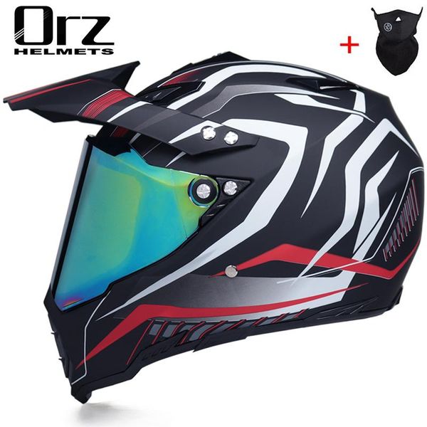 

motorcycle helmets off road helmet with sunshield moto-cross motocross racing moto