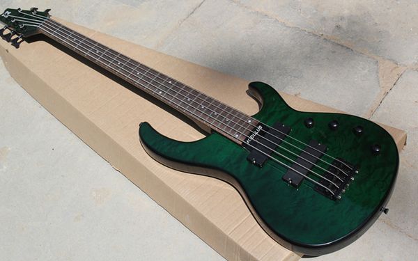 

5 bass 5 string electric bass cloud dark green