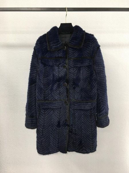 

women's jackets the winter 2021 fur coat 0711, Black;brown