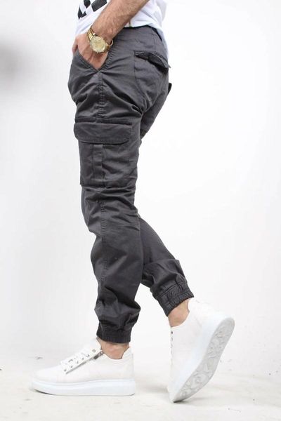 

mens sweatpants joggers running sports jogging pants men trouser tracksuit gym fitness bodybuilding male cargo trousers men's, Black