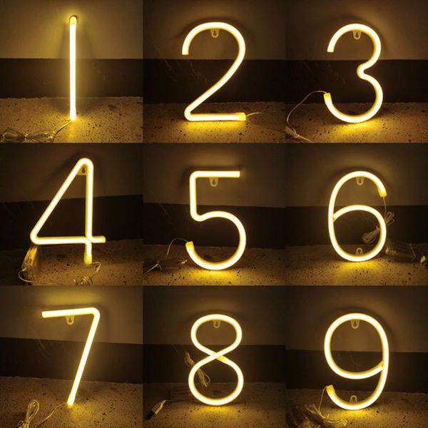 

night lights neon letter sign led alphabet numbers decorative light up words for wedding christmas birthday party home decoration lamp
